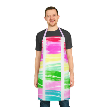 Aprons Watercolor Fun Stripes