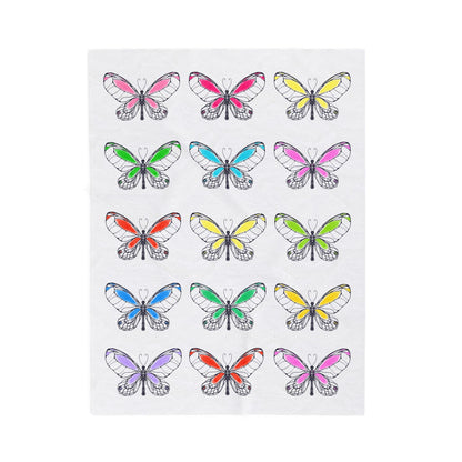 Blankets Velveteen Plush Color Kissed Wings