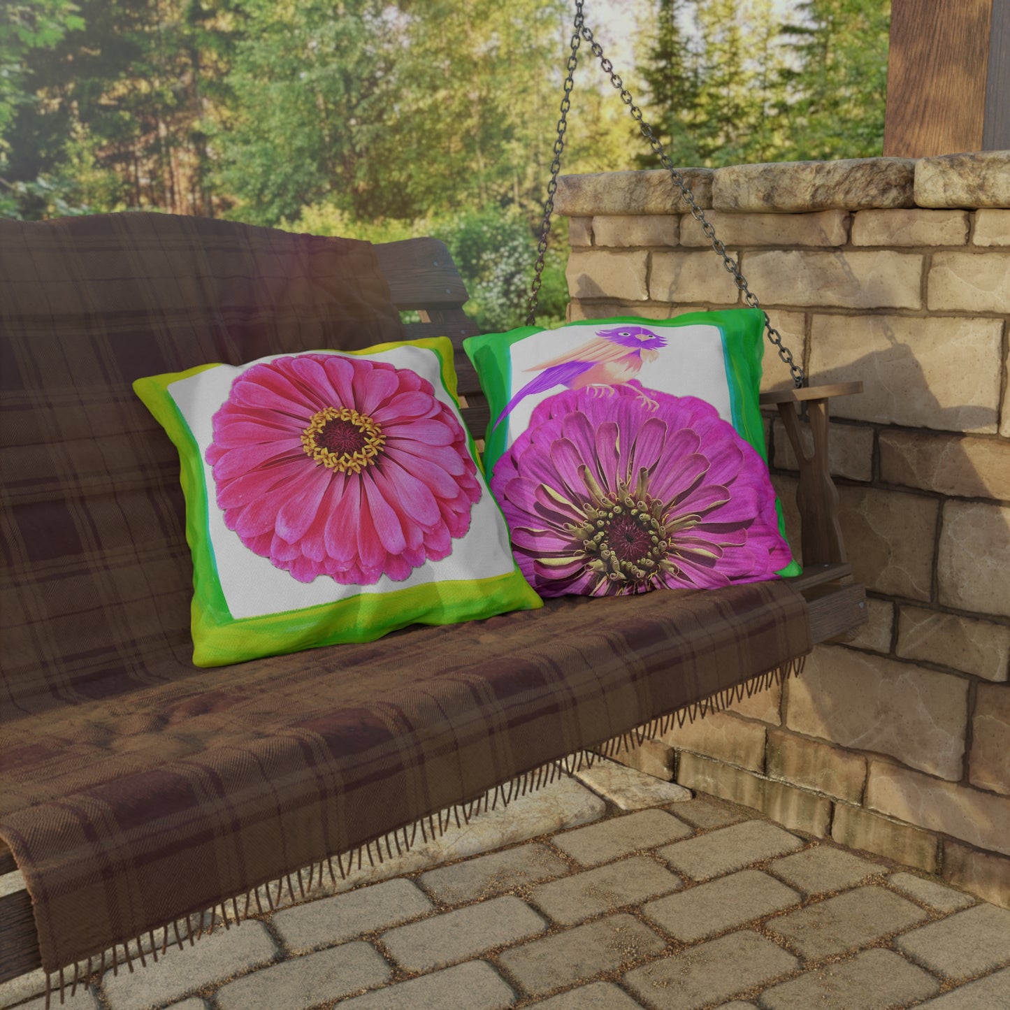 Zinnia Outdoor Pillows