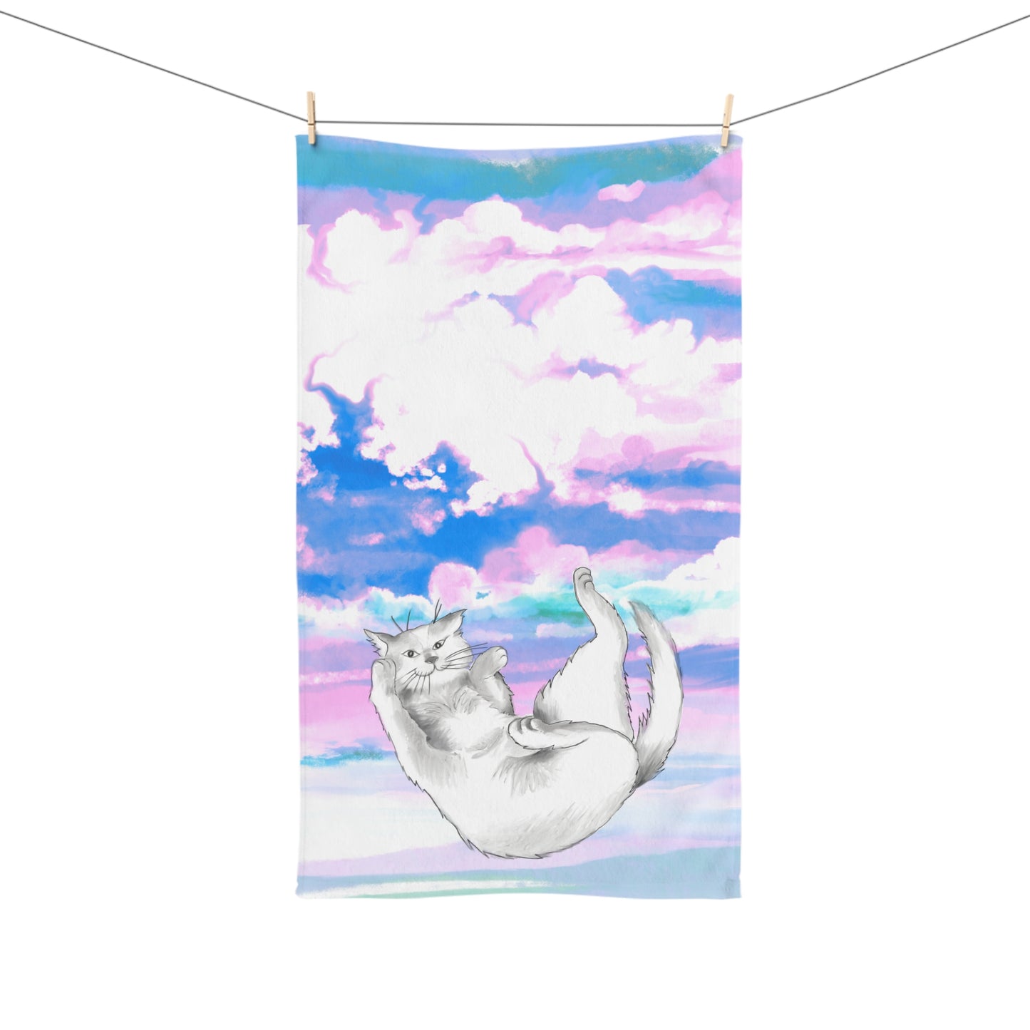 Hand Towel Up, Up & Away