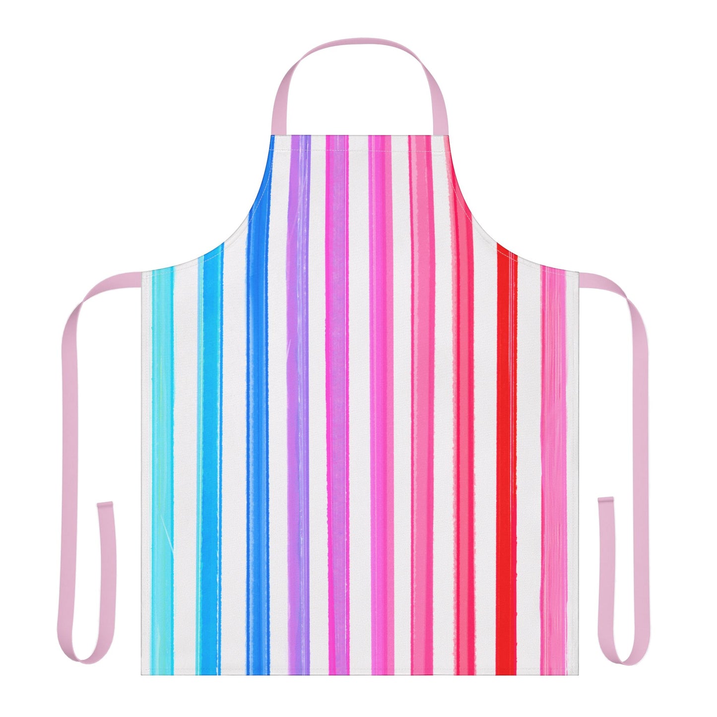 Aprons Watercolor Rainbow Stripes