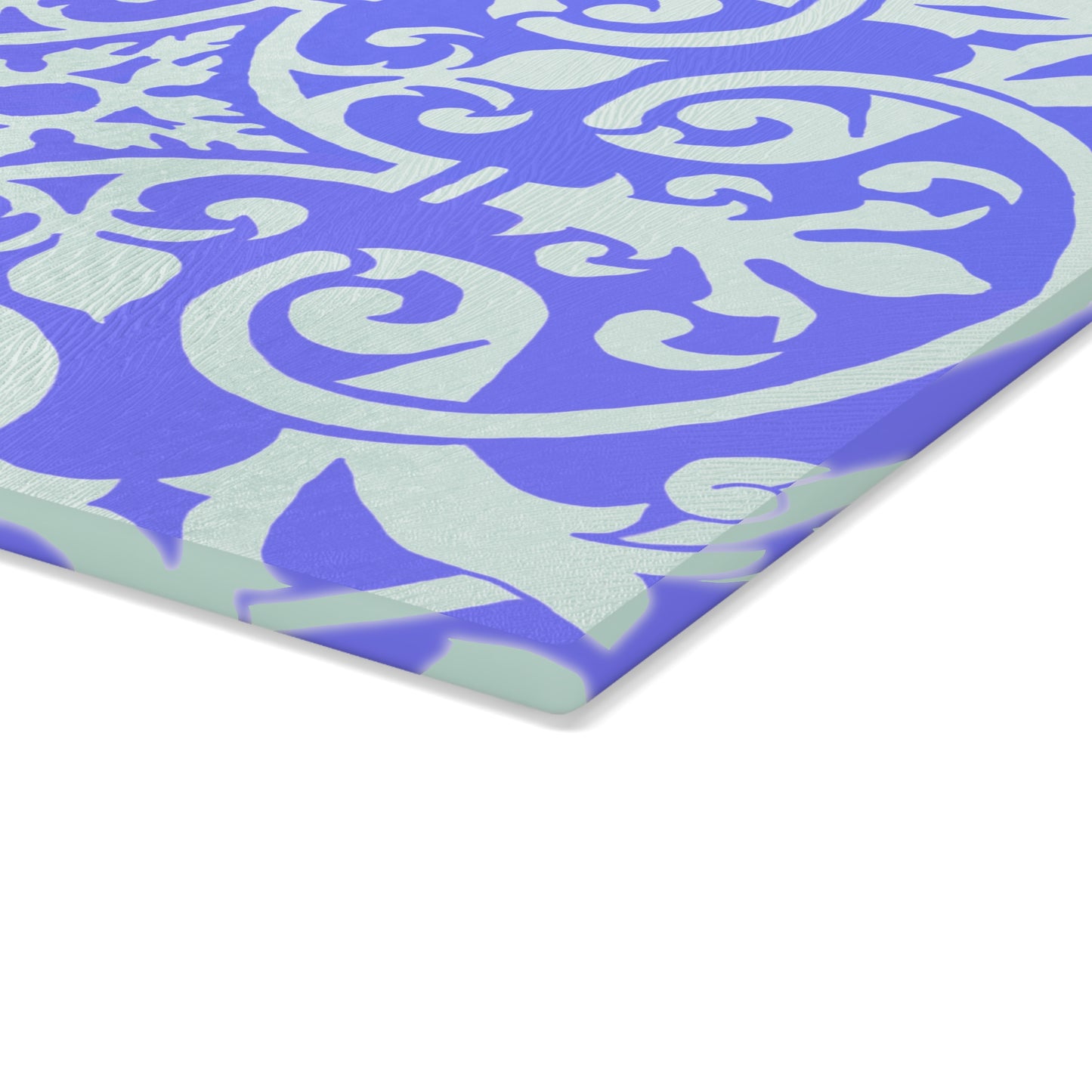 Glass Cutting Board Watercolor Pattern