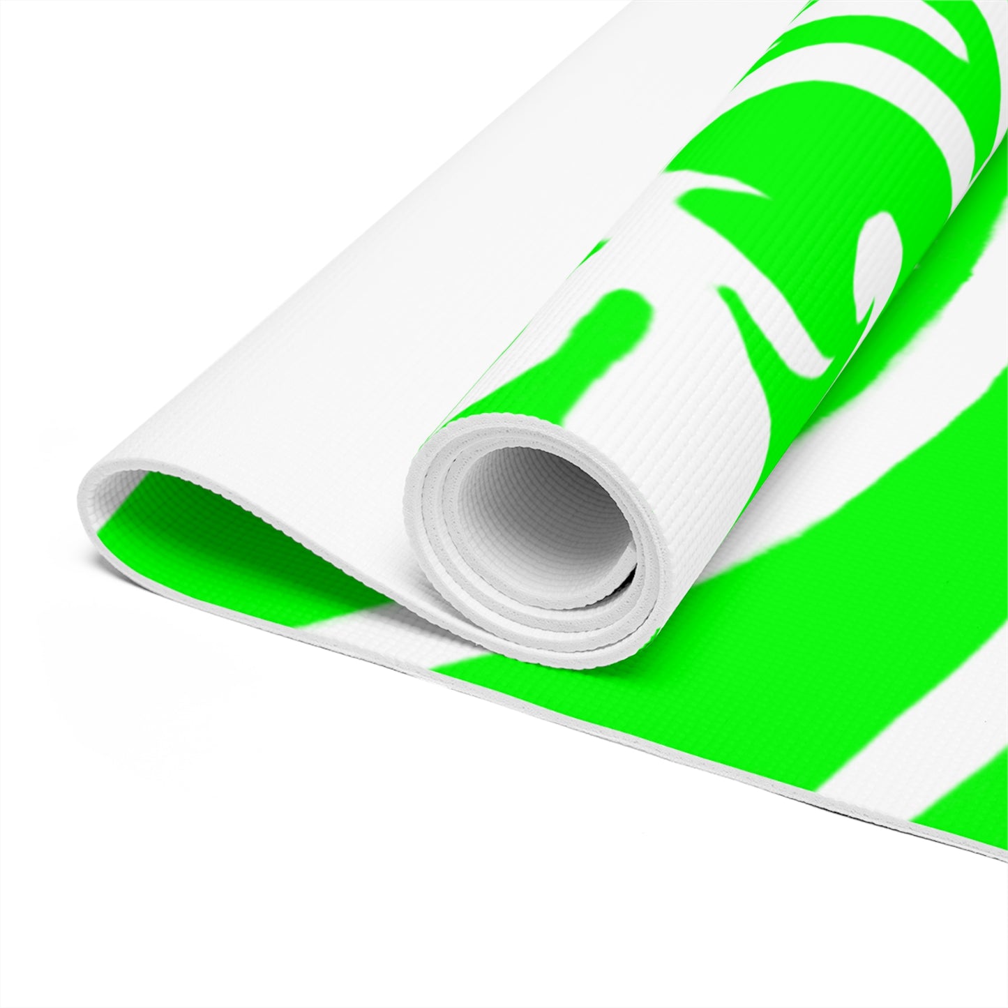 Scrollwork Exercise Mat Green