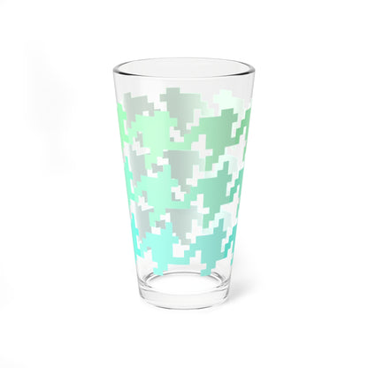 Mixing Glass, 16oz Houndstooth Fun