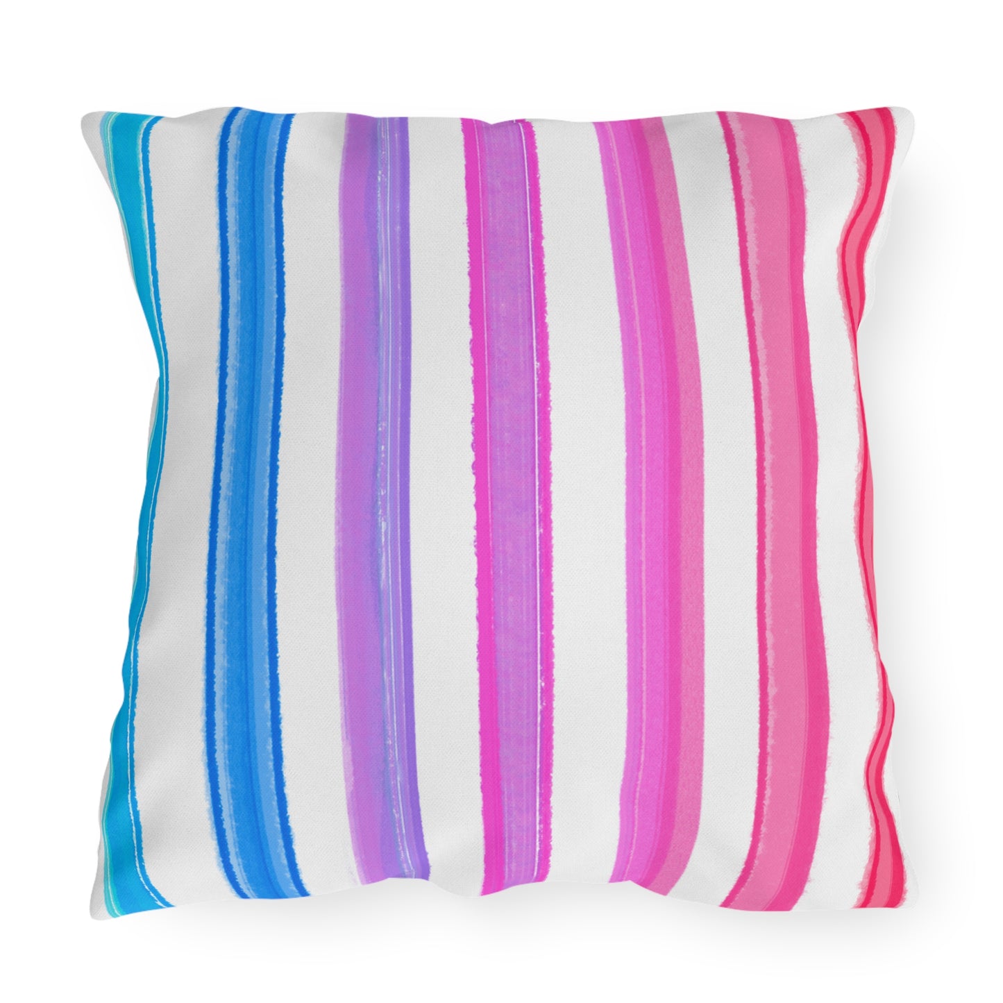 Outdoor Pillows Watercolor Stripes
