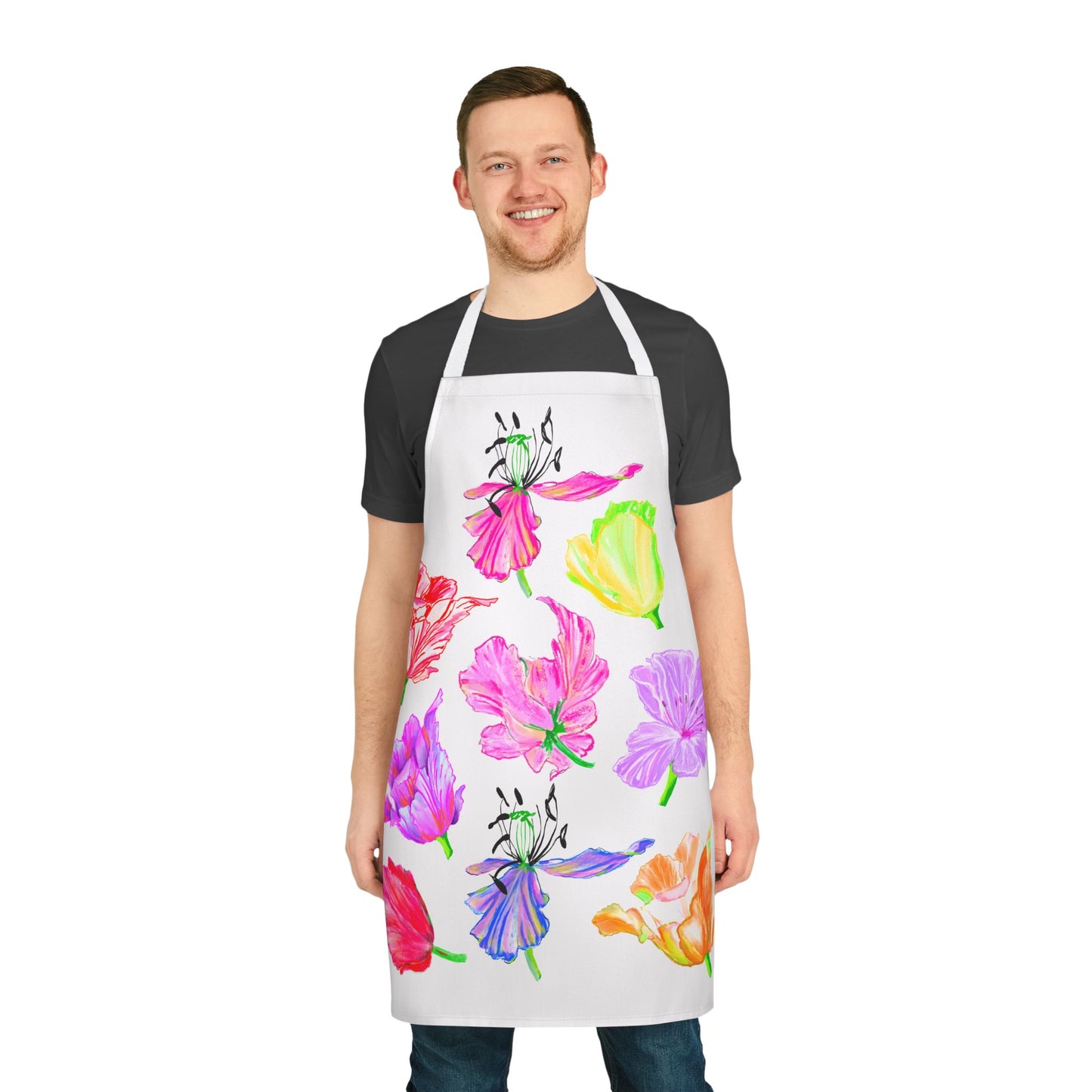 Dancing Tulips Apron