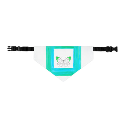 Pet Bandana Collar Colorful Flutter Charm