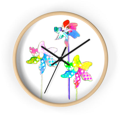 Celebrations Pin Wheel Wall Clock