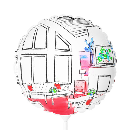 Balloon Round 11" House Warming