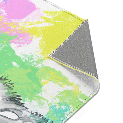 Kitty Fun Vertical Indoor Area Rugs