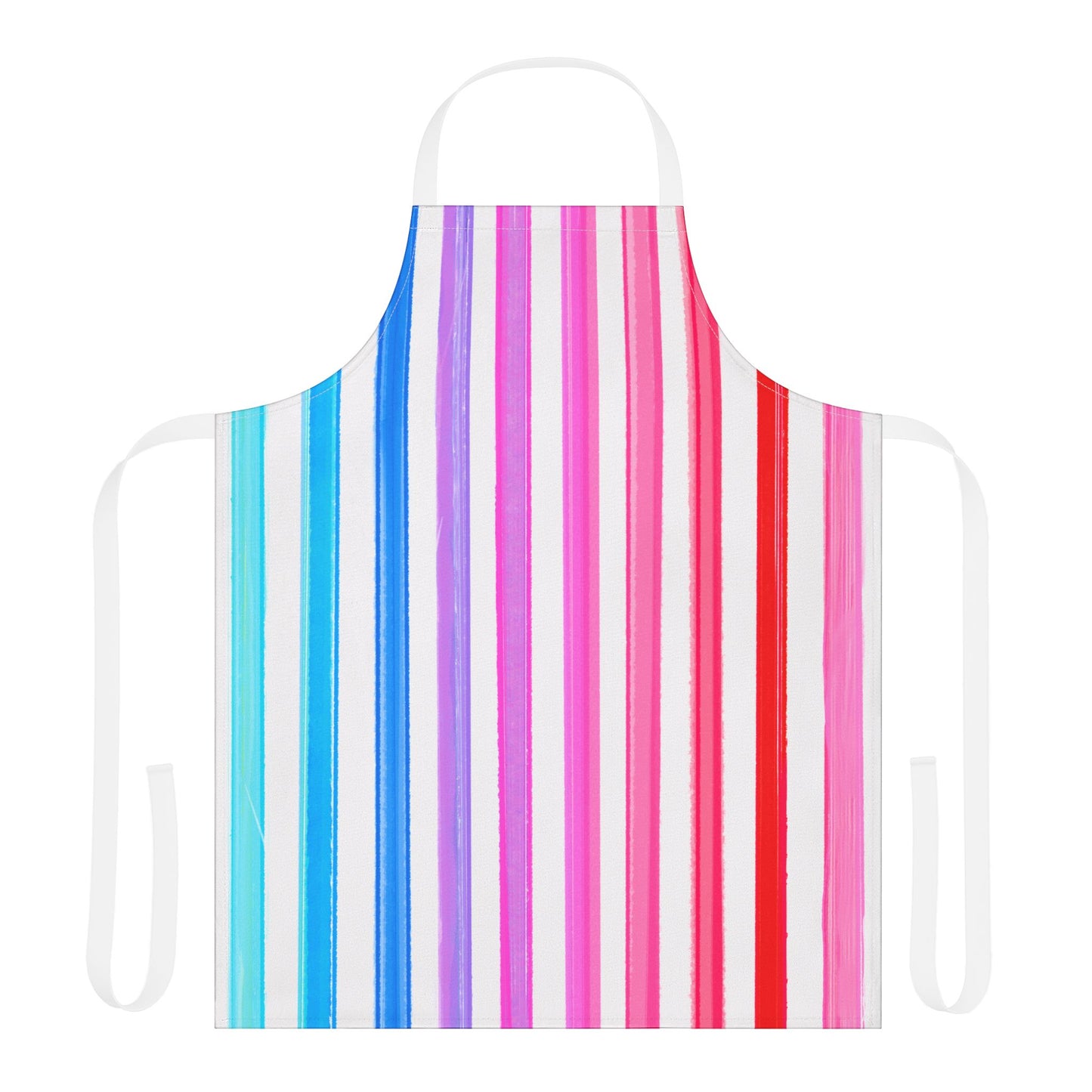 Aprons Watercolor Rainbow Stripes