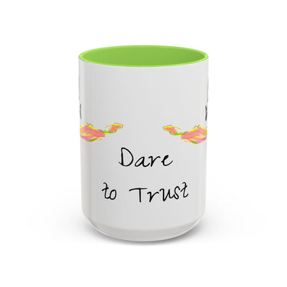 Vibrant Tulips Mugs “Dare to Trust”