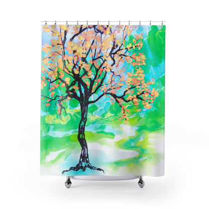 Joyful Landscapes Shower Curtains