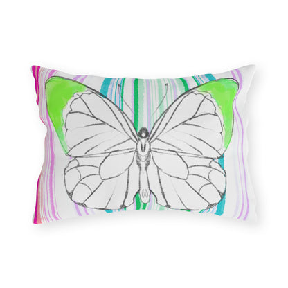 Pillows Outdoor Watercolor Butterfly Whimsy