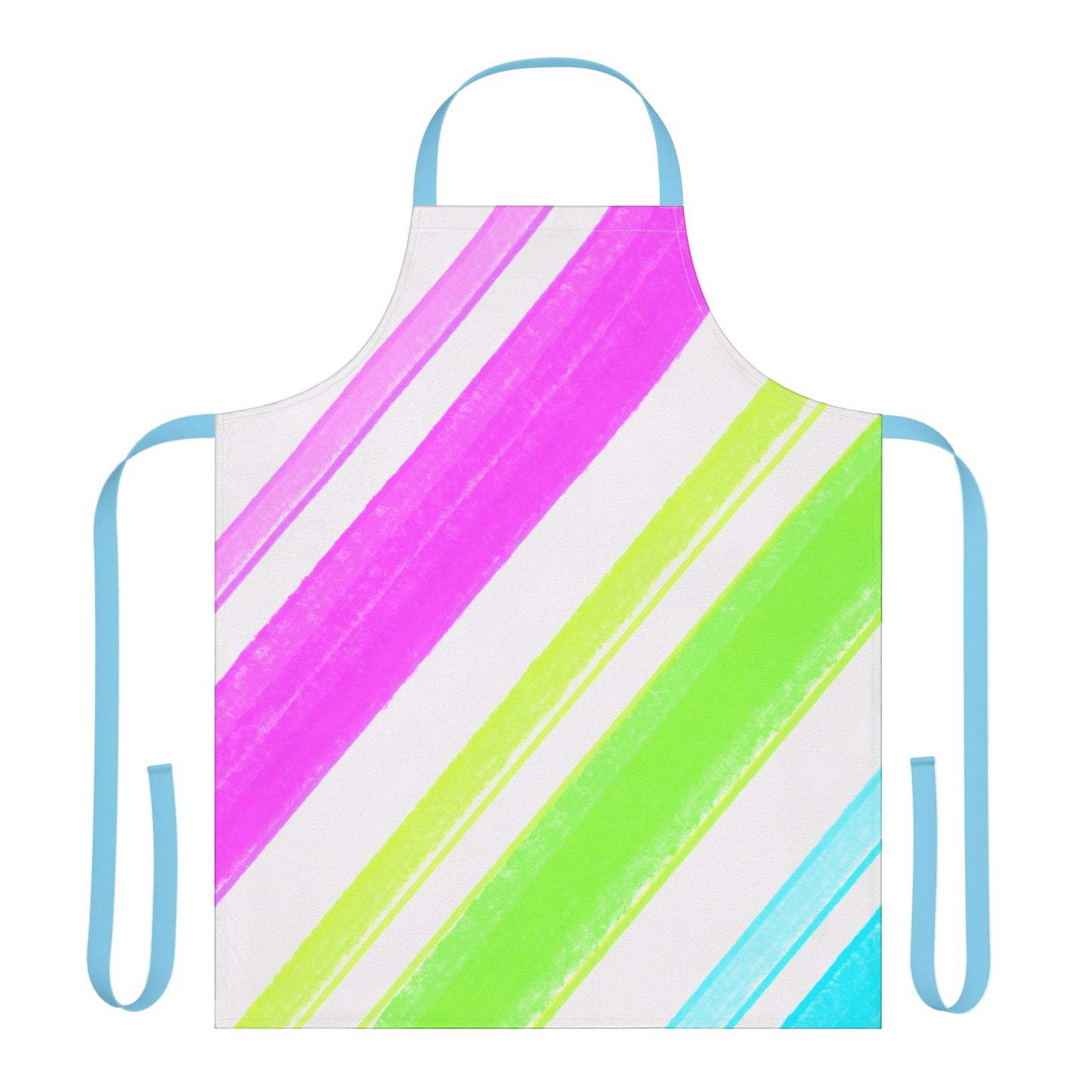 Aprons Watercolor Diagonal Stripes