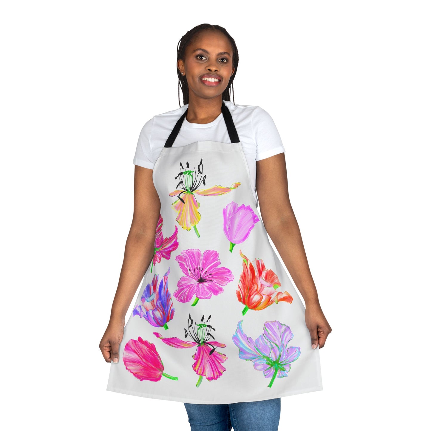 Dancing Tulips Apron