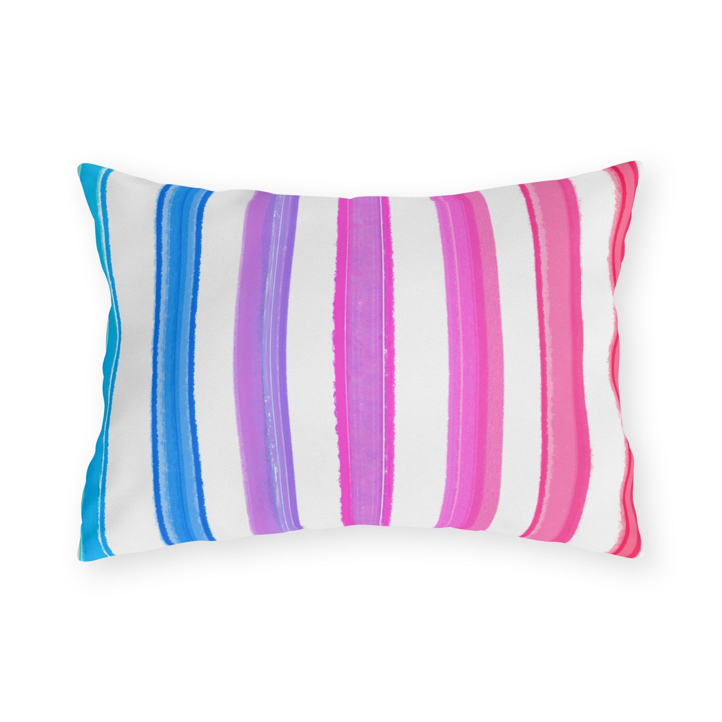 Outdoor Pillows Watercolor Stripes
