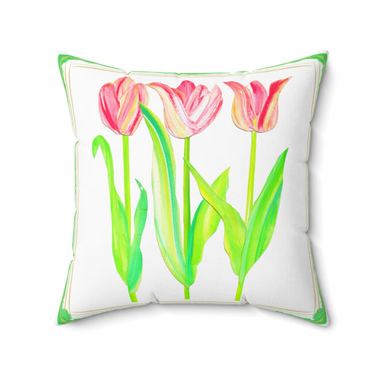 Tulip Love Pillow
