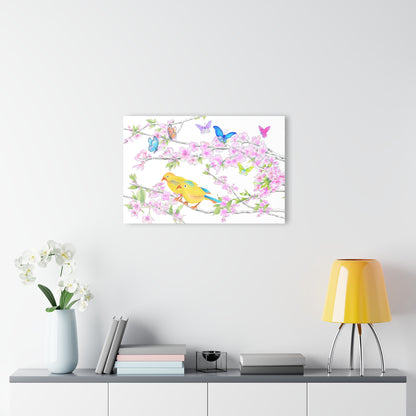 Blossom Whirl Acrylic Print French Cleat Hanging B Middle picture "We Fly Where God Thinks Best"