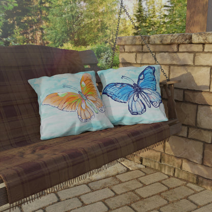 Outdoor Pillows Butterfly Flutter