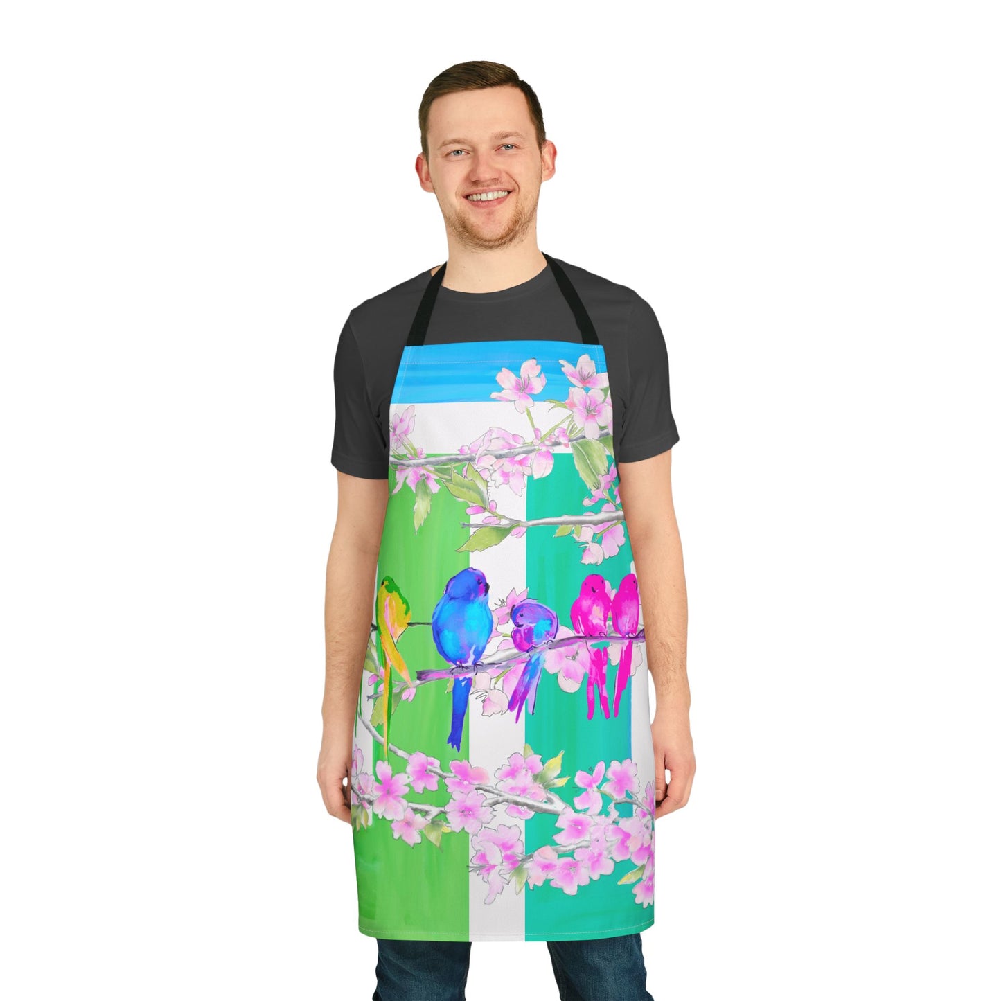 Blossoms & Birds Apron