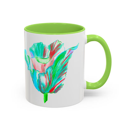 Vibrant Tulips Mugs