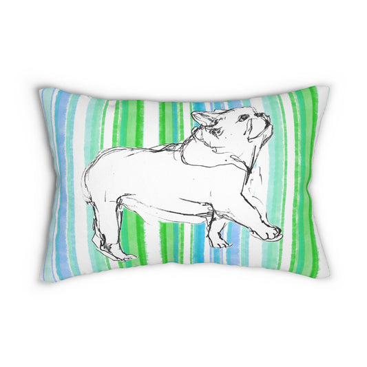 Pillows Polyester Lumbar Doggy Fun
