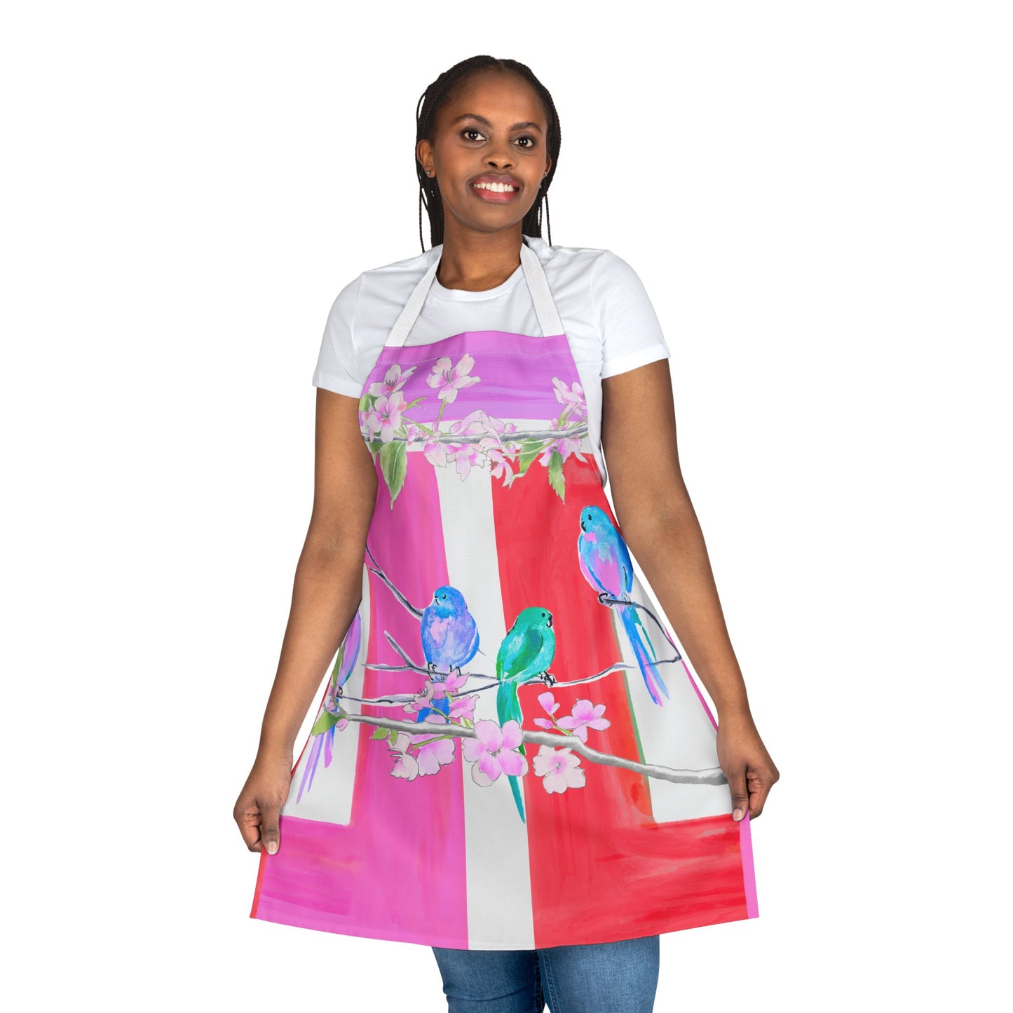 Blossoms & Birds Apron