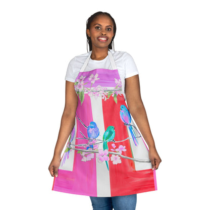 Blossoms & Birds Apron