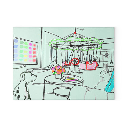 Glass Cutting Board Sketch & Slice