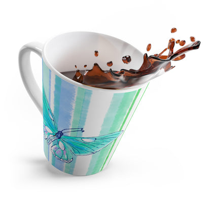 Fun Stripes Latte Mug