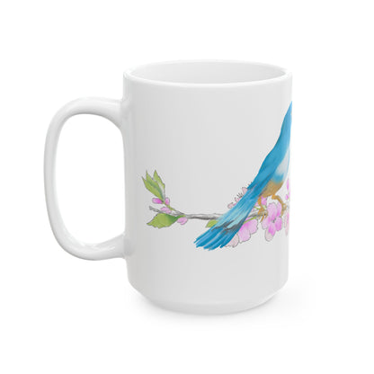 Mugs Jolly Birds Ceramic