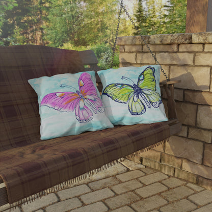 Outdoor Pillows Butterfly Flutter