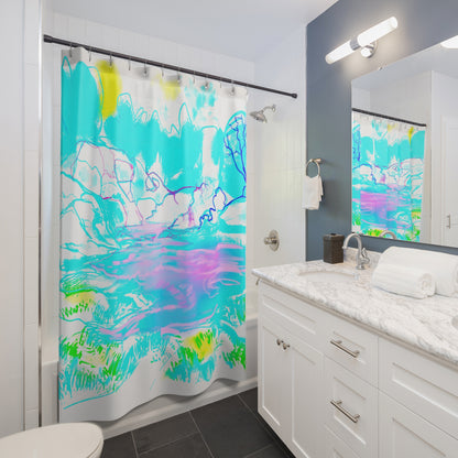 Joyful Landscapes Shower Curtains