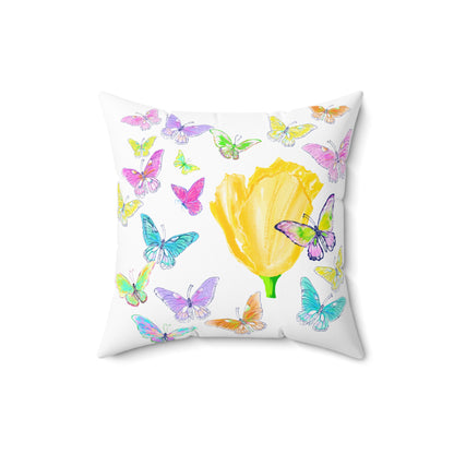 Pillows Dancing Tulips & Butterflies