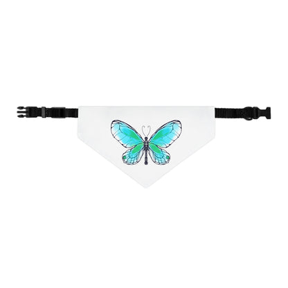 Pet Bandana Collar Colorful Flutter Charm