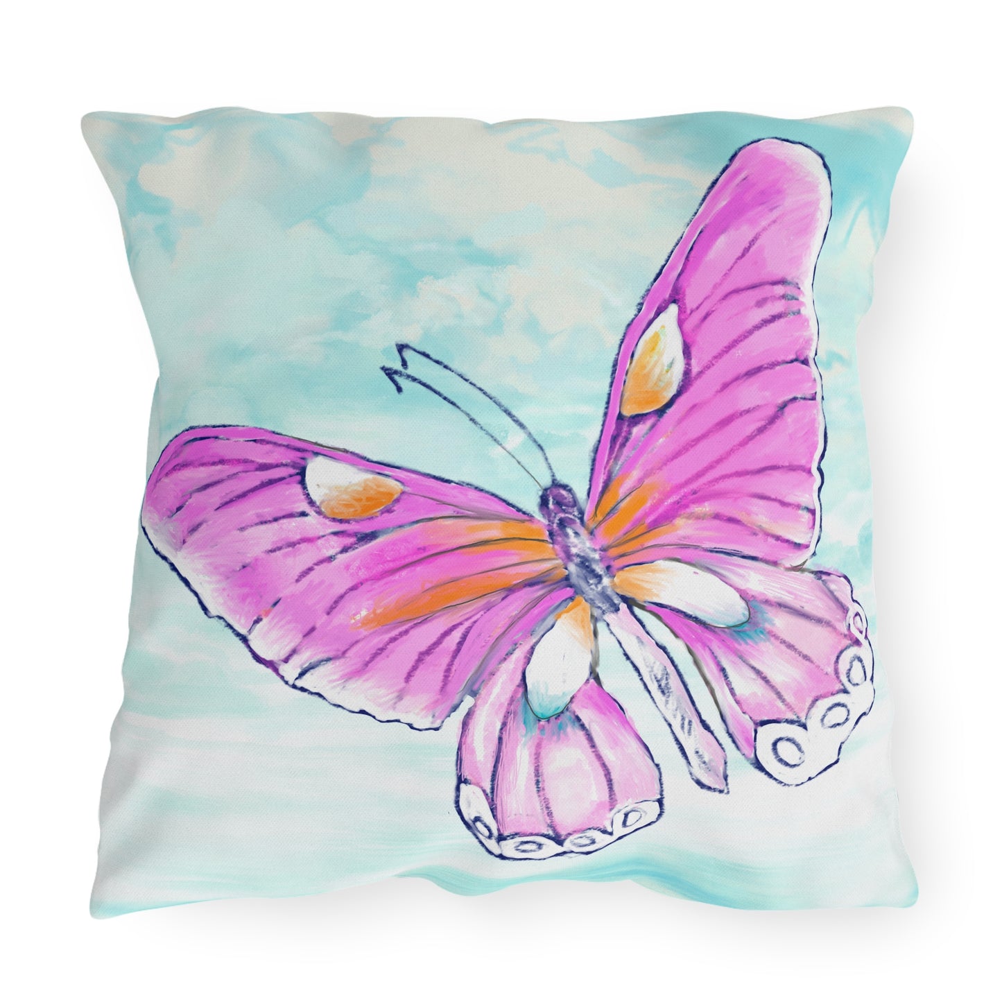 Outdoor Pillows Butterfly Flutter