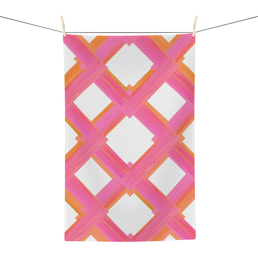 Microfiber Dish Towel Cheerful Trellis