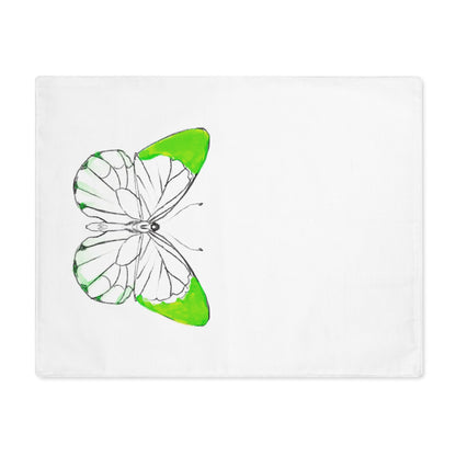 Placemat, 1pc Lucy Butterfly Green