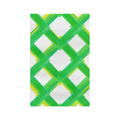 Microfiber Dish Towel Cheerful Lattice