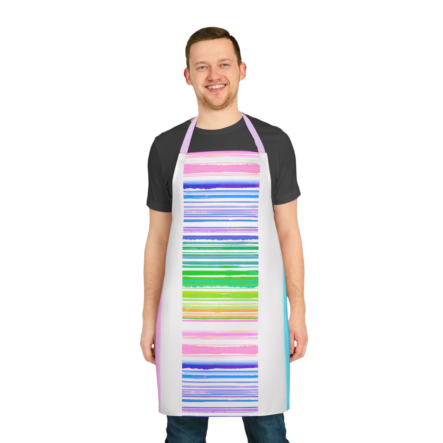 Aprons Watercolor Mega Stripes