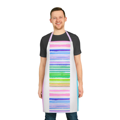 Aprons Watercolor Mega Stripes