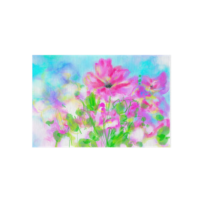 Rugs Indoor/Outdoor Abstract Garden Delight