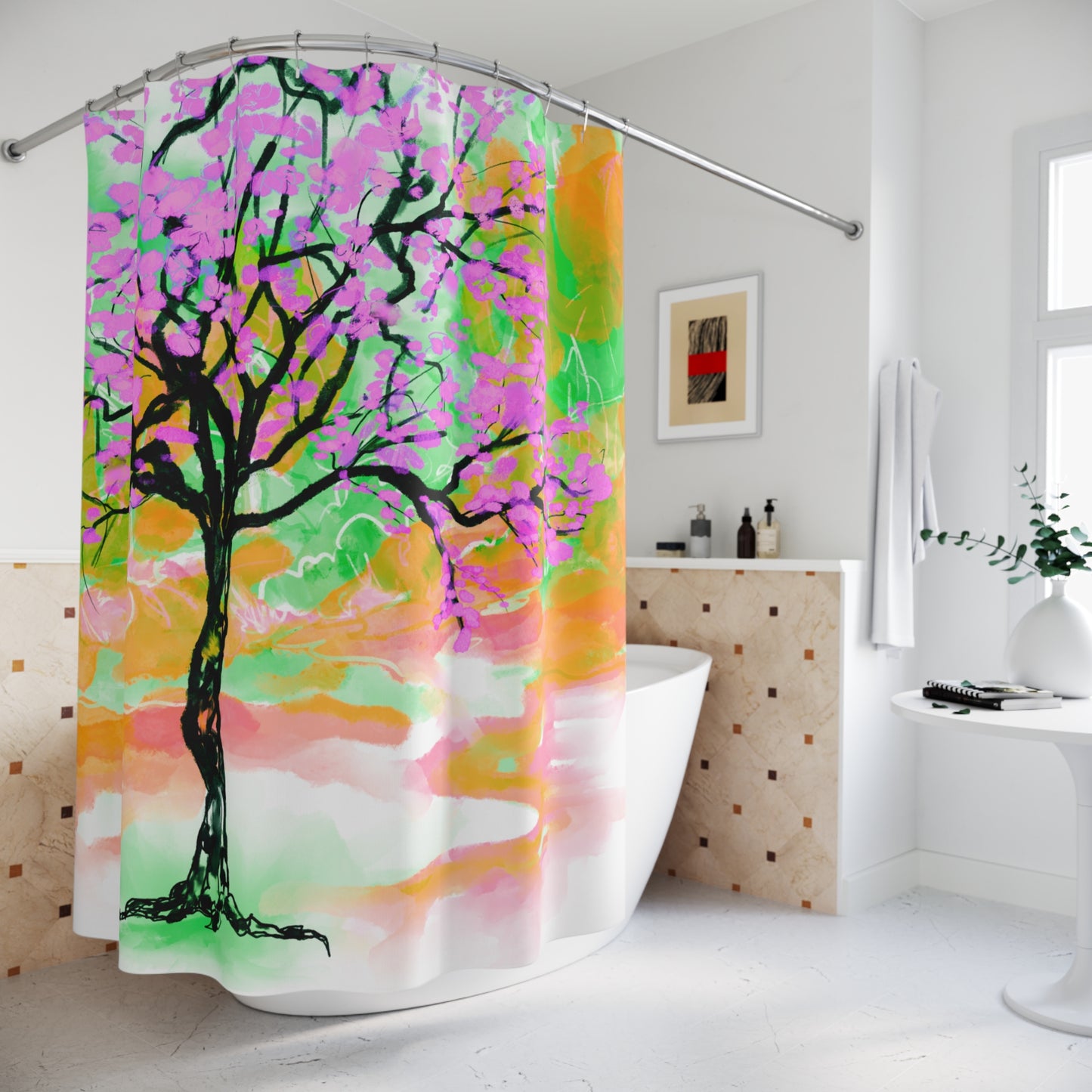 Joyful Landscapes Shower Curtains