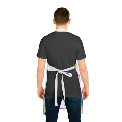 Zinnia Color Splash Apron