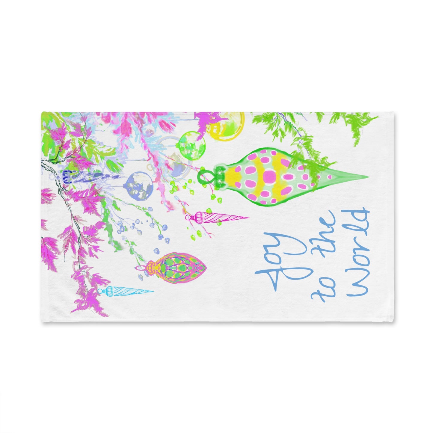 Hand Towels. Joy to the World