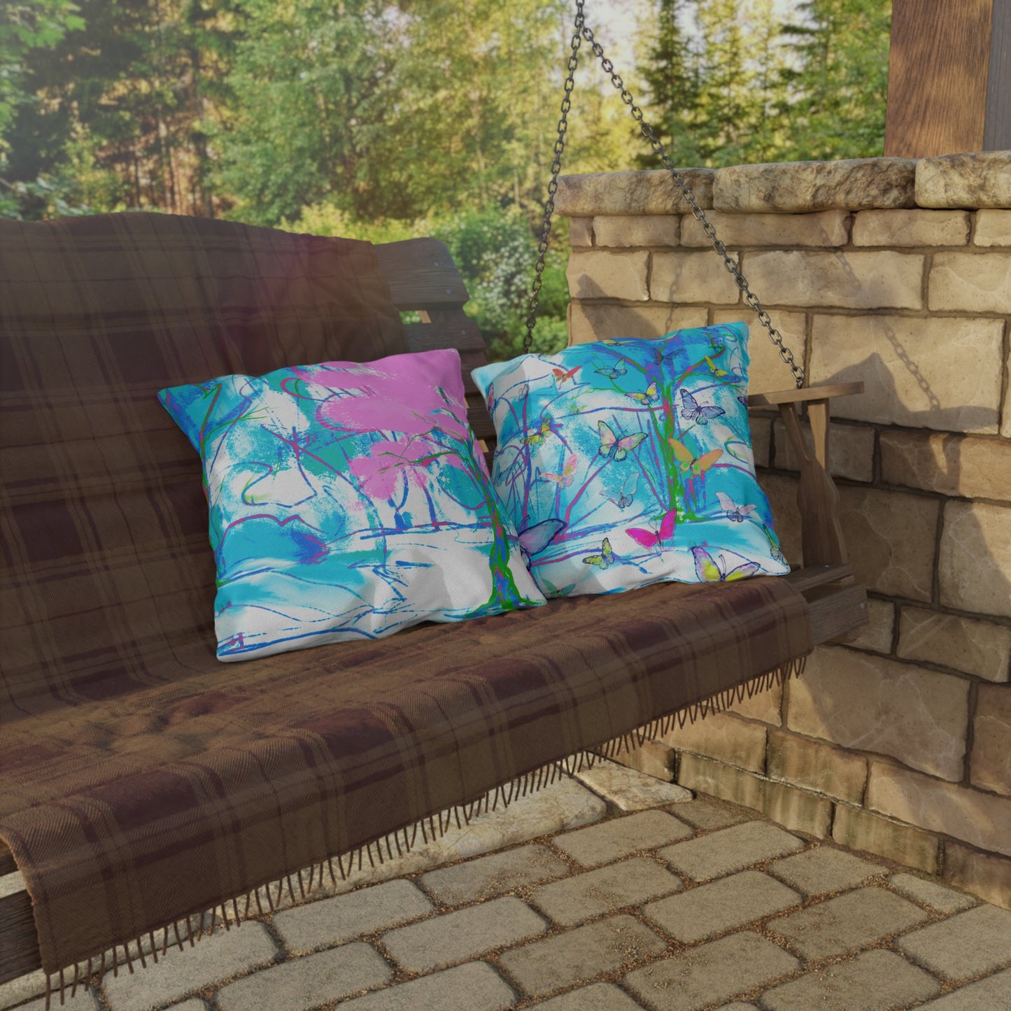 Joyful Landscapes Outdoor Pillows
