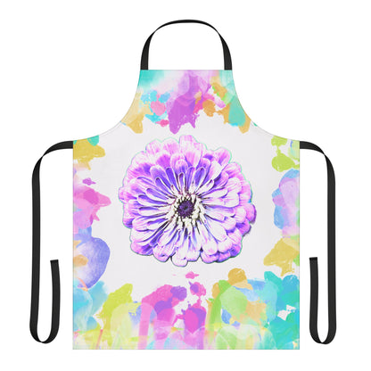 Zinnia Color Splash Apron