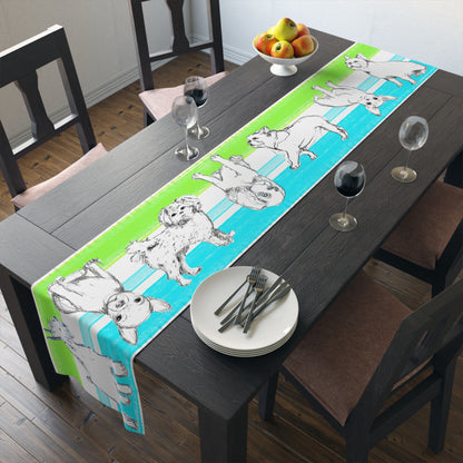 Dogi Mega StripeTable Runner  16 x 90 (Cotton, Poly)