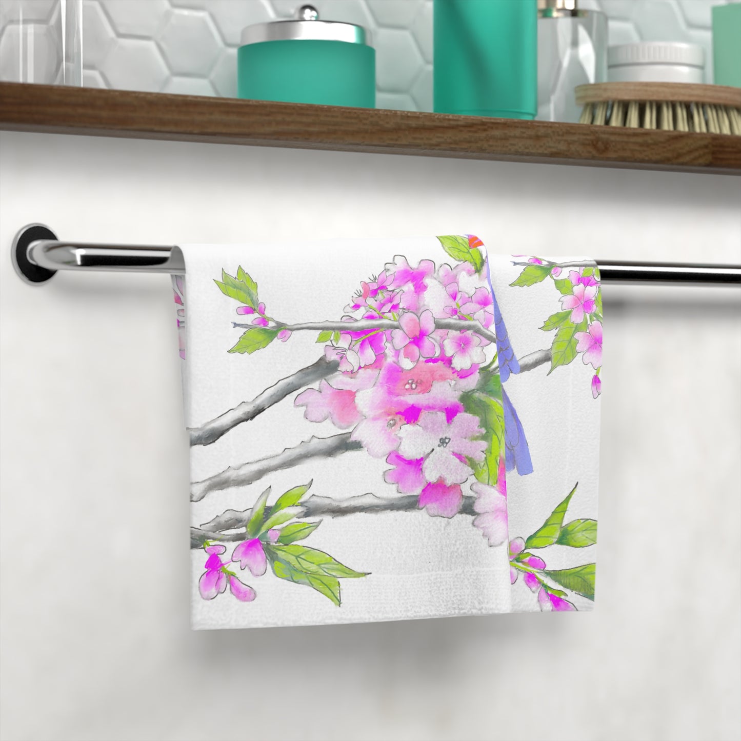 Face Towels Cherry Chirp